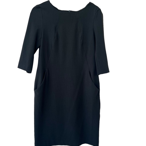 MM.LaFleur Etsuko Recycled WonderTex Sheath Dress, Size 6 - Picture 2 of 9